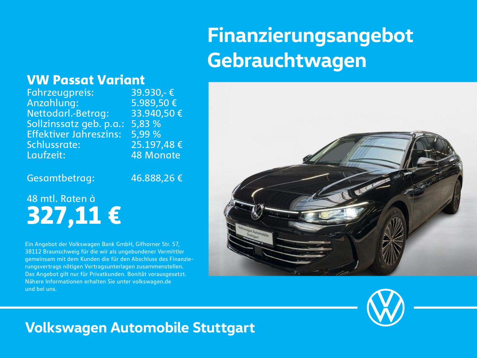 Volkswagen Passat Variant 2.0 TDI Elegance DSG Navi AHK