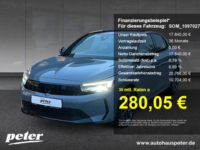 Opel Corsa F 1.2 Turbo GS Klimaautomatik Sitzheizung 