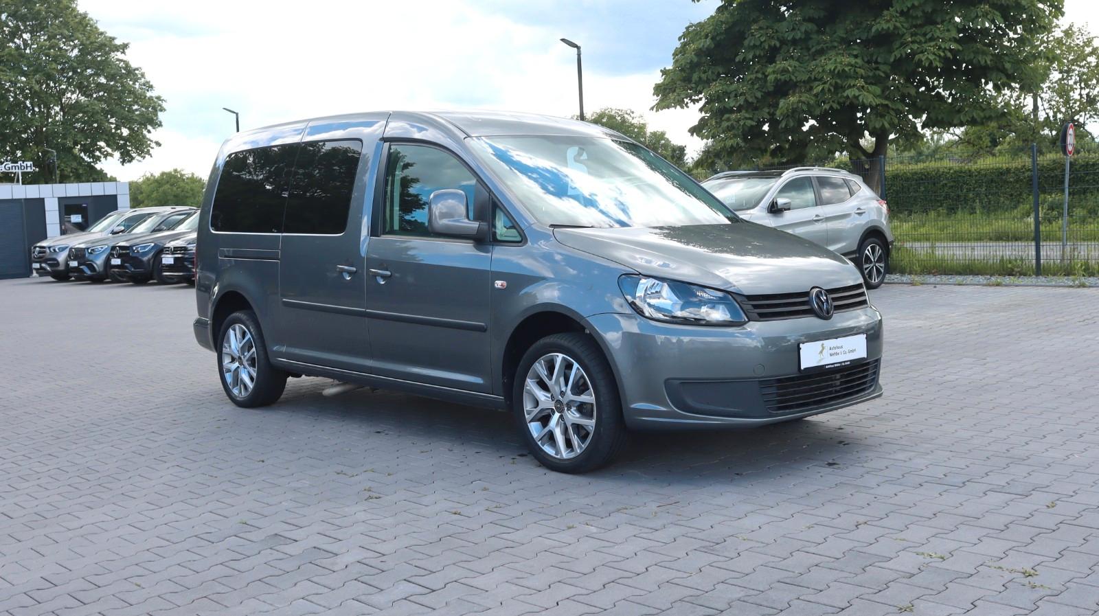 Volkswagen Caddy 1.6 TDI DSG Rollstuhlrampe R.Cam StandHz.