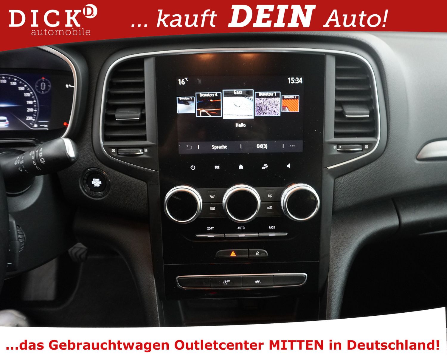 Fahrzeugabbildung Renault Megane Grandt 1.3 TCE Equilibre NAVI+LED+KEY+PDC