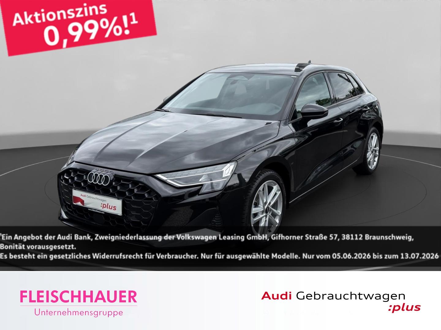 Audi A3 Sportback TFSI  advanced Kamera, LED, Assist.