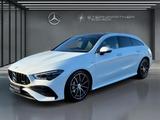 Mercedes-Benz AMG CLA 35 4M SB Perf.sitz AHK Pano Multibeam - weiße Mercedes-Benz CLA 35 AMG Shooting Brake