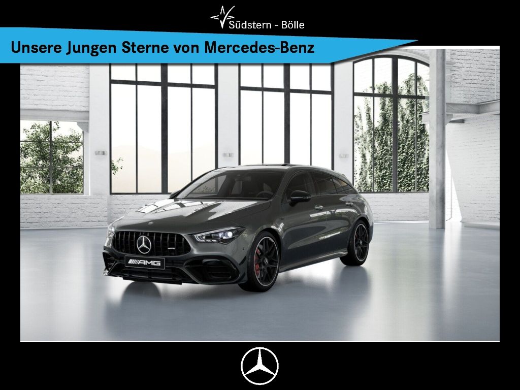 MERCEDES-BENZ CLA 45 S AMG 4M + SB AMG+AMBIENTE+MEMORY+NIGHTP.
