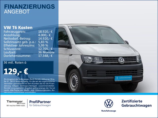 Volkswagen T6 Kasten LANG REGALAUSBAU AHK