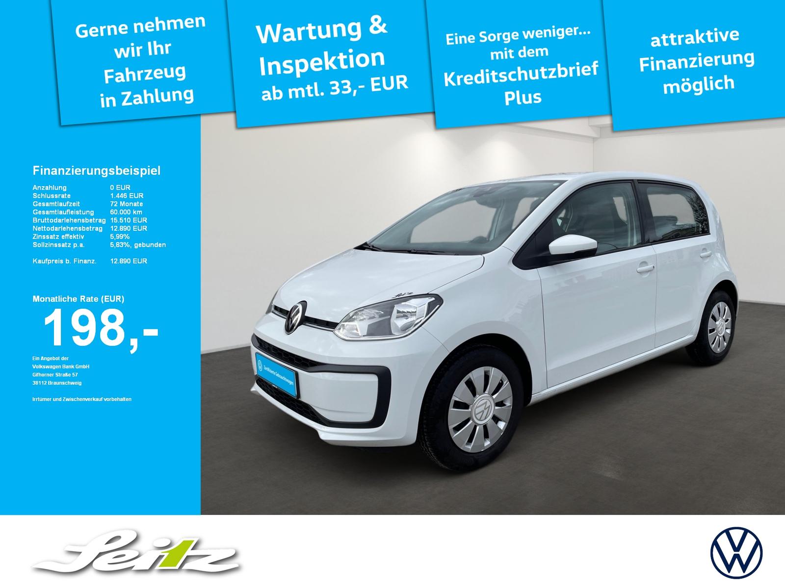 Volkswagen up! 1.0 move *BLUETOOTH*DAB*KLIMA*