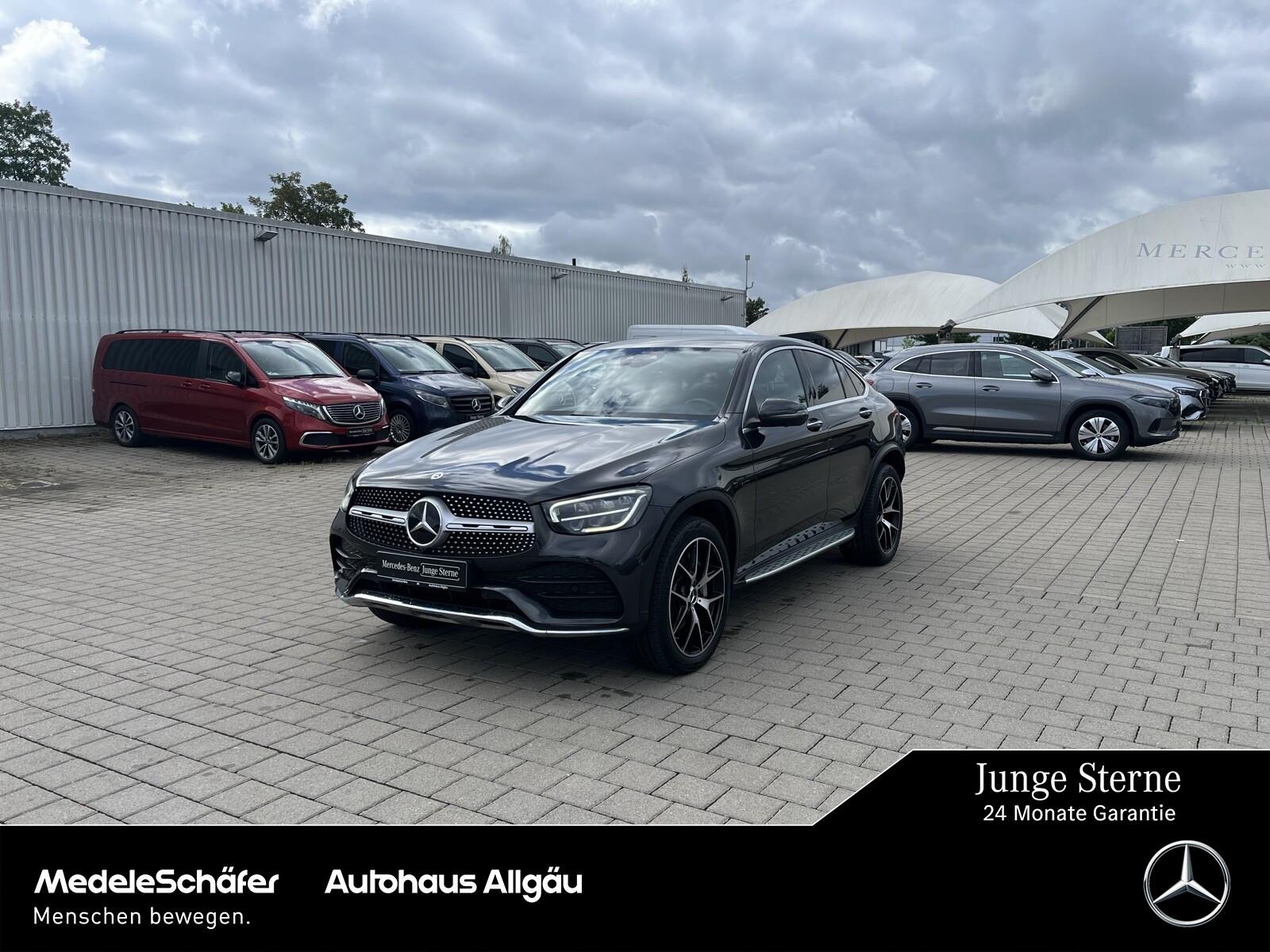 Mercedes-Benz GLC 300 e 4M Coupé AMG Dist AHK LED Keyl HUD Bur