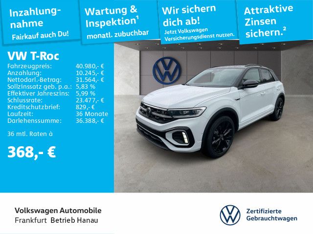 Volkswagen T-ROC 1.5 TSI DSG R-Line Navi AHK LED Heckleucht