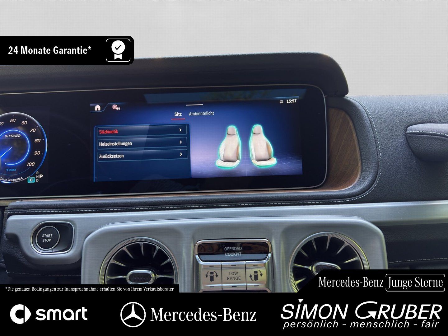 Fahrzeugabbildung Mercedes-Benz G 580 EQ AMG Night Exclusive magno Mod 2026