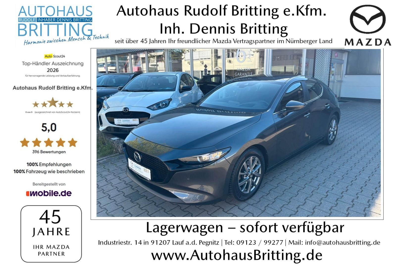 Mazda 3 Benzin 122PS 6GS Selection Bose Navi