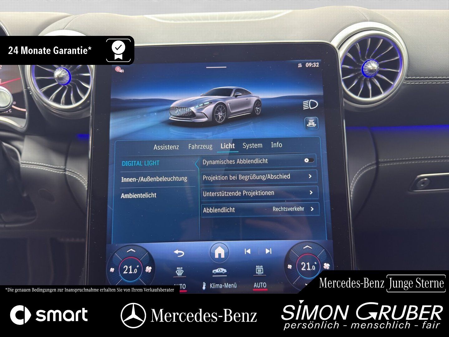 Fahrzeugabbildung Mercedes-Benz GT 63 4M+ Pano Massage Sitzklima Lift Burm HUD