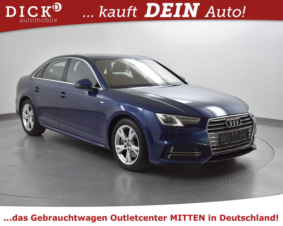 Audi A4 3.0d S-Tr. Sport S LINE >XEN+SHZ+APS+MFL+17"