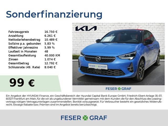 Opel Corsa EV Ultimate ASSISTPAKET TECHNOPAKET WKR