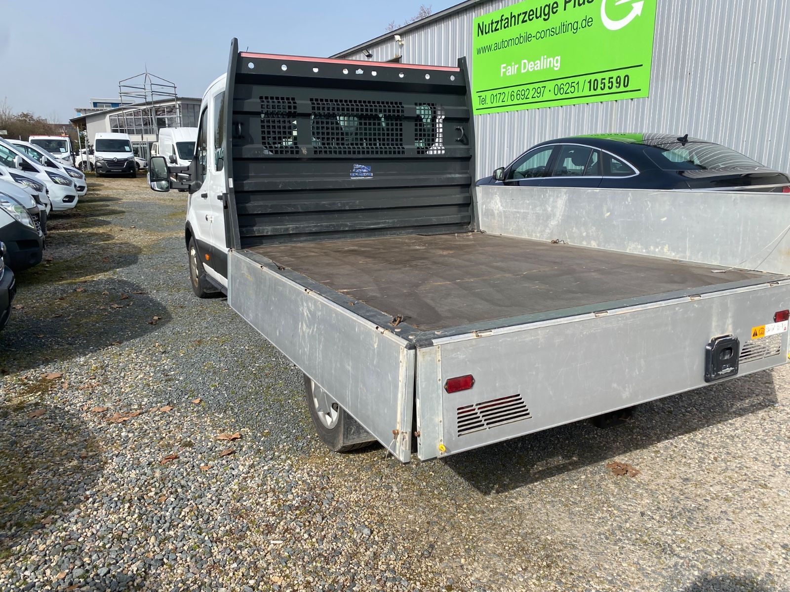 Fahrzeugabbildung Ford Transit Pritsche 350L3Doka,Trend,Leder,AHK,1Hd