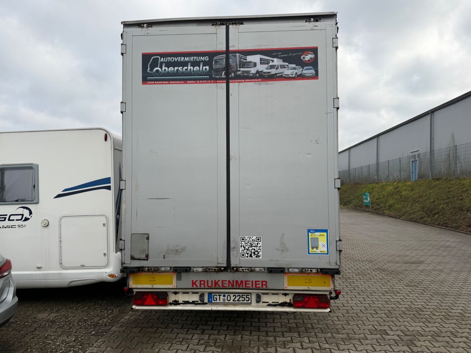 Fahrzeugabbildung Krukenmeier 10t Tandem-Anh Plane TLPS 11