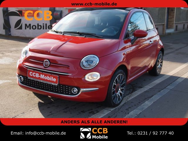 Fiat 500C CABRIO  RED*HYBRI*16 "ALU"DIG.-DISPLAY*KLIM