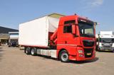 MAN TGX 26.480 XXL 6X2 HMF 2620 CRANE + BDF BODY + Z - Betonpumpe