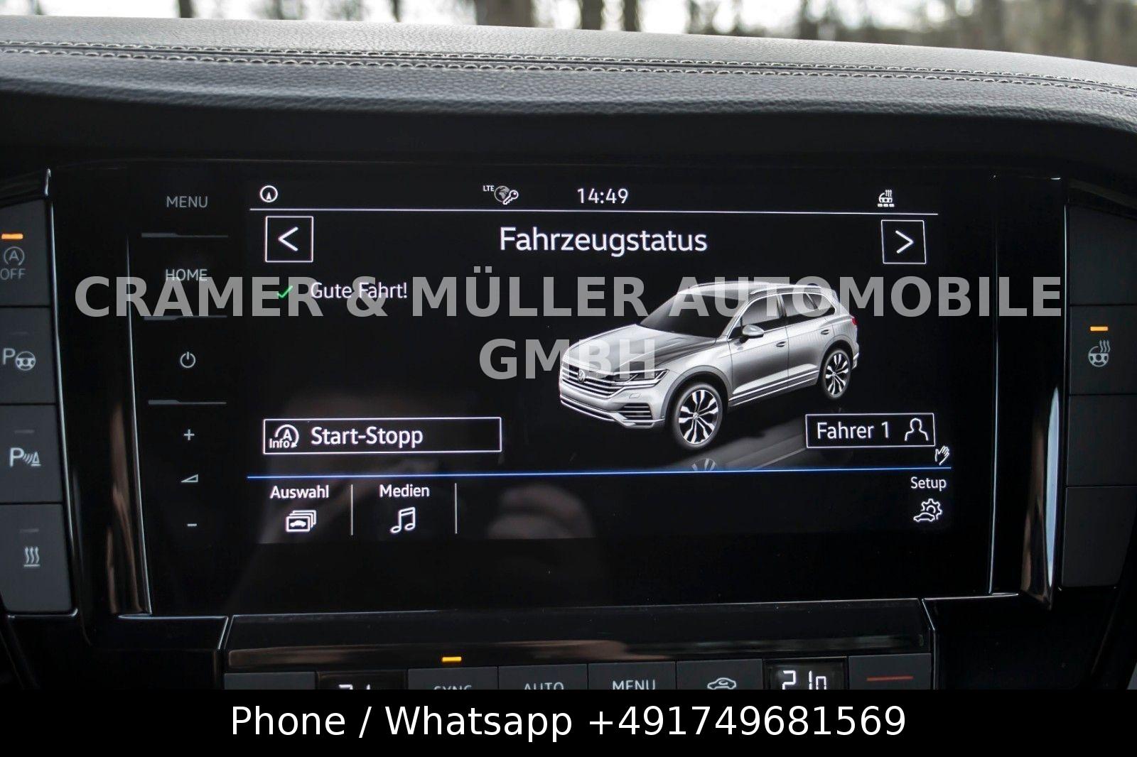 Volkswagen Touareg 4Motion MwSt. DAB ACC Standh. Scheckheft