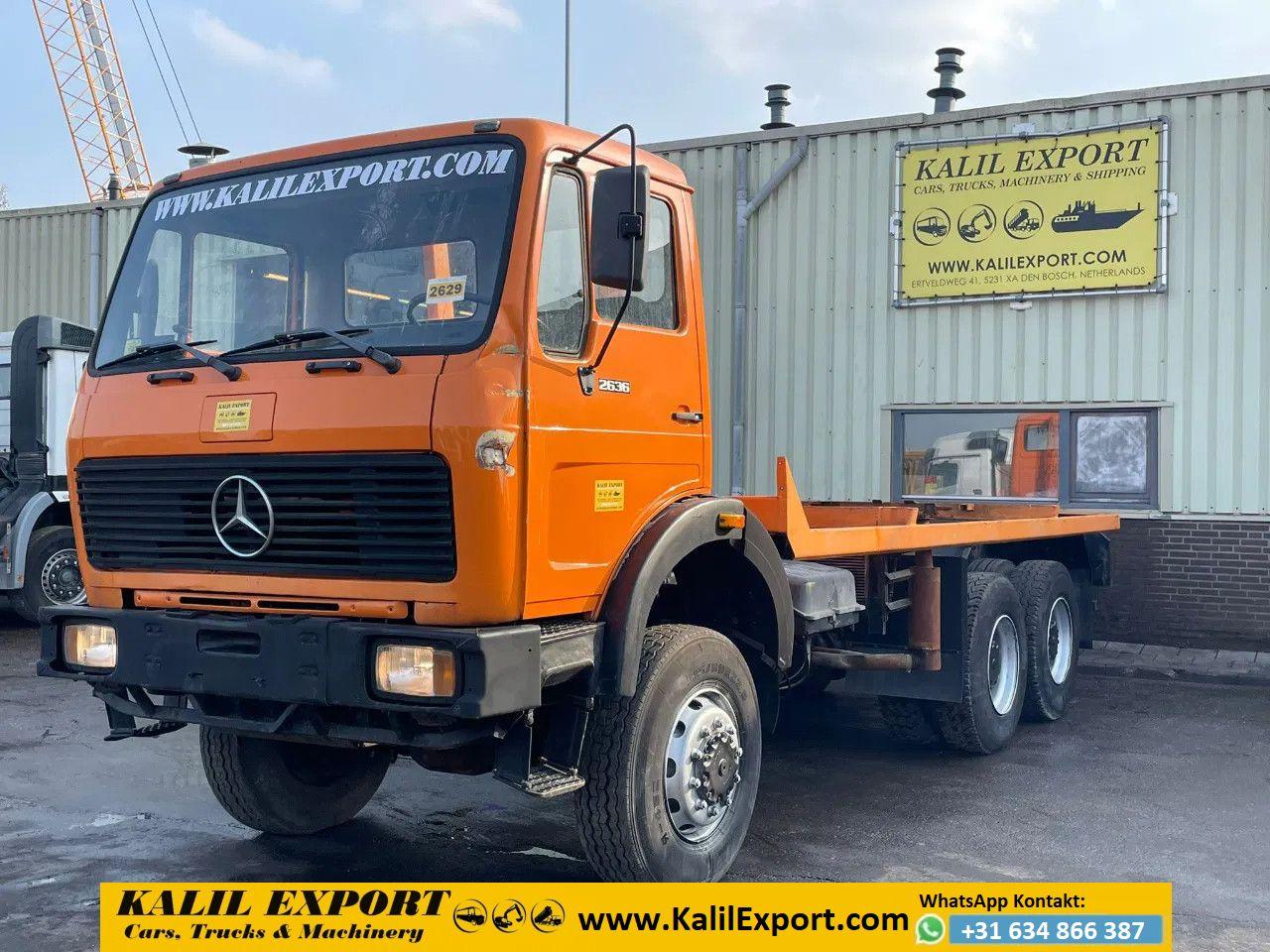 Mercedes-Benz SK 2636 6x6 V10 Chassis Cabine Manual Gearbox Bi