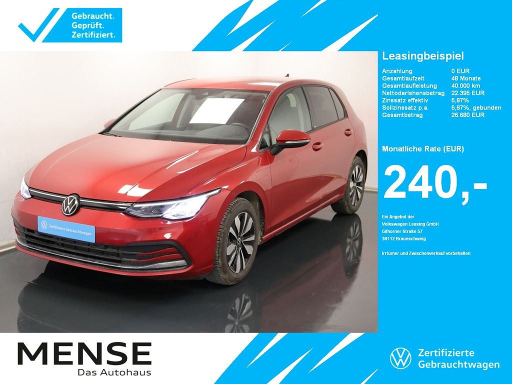 Golf VIII 1.0 TSI MOVE |AHK|FLA|LED|CarPlay|ACC