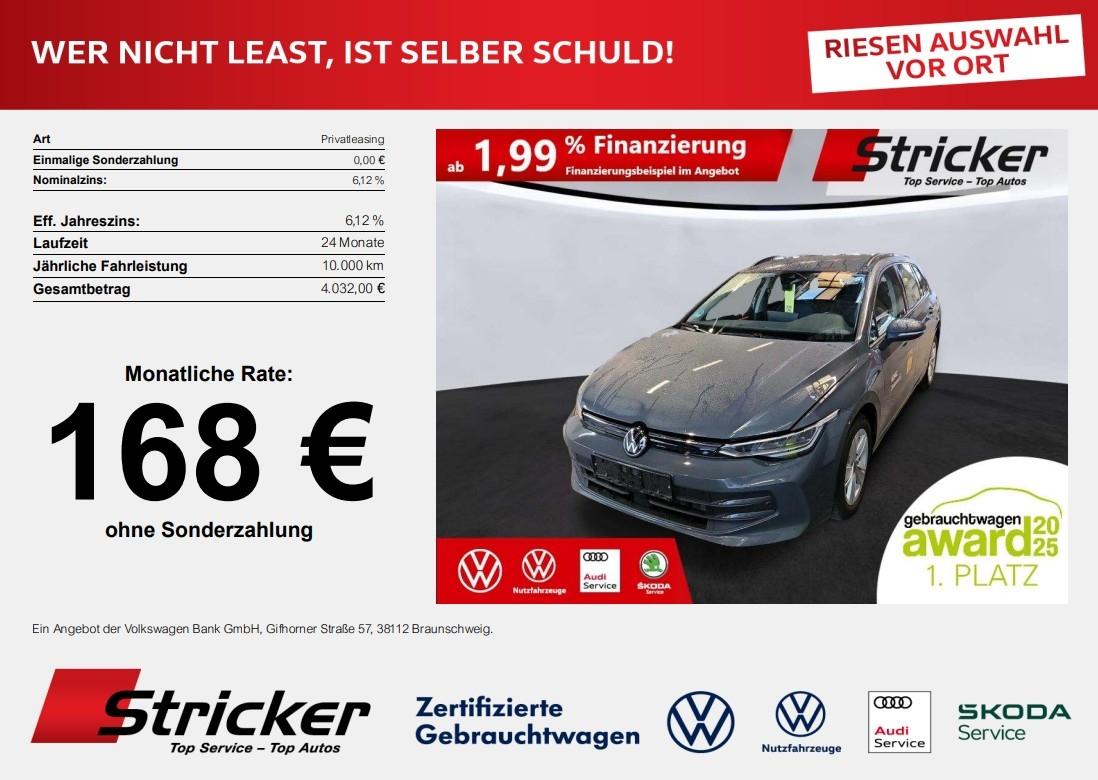 Volkswagen Golf Variant Life 1.5eTSI DSG 168,-ohne Anzahlun, миниатюра 2
