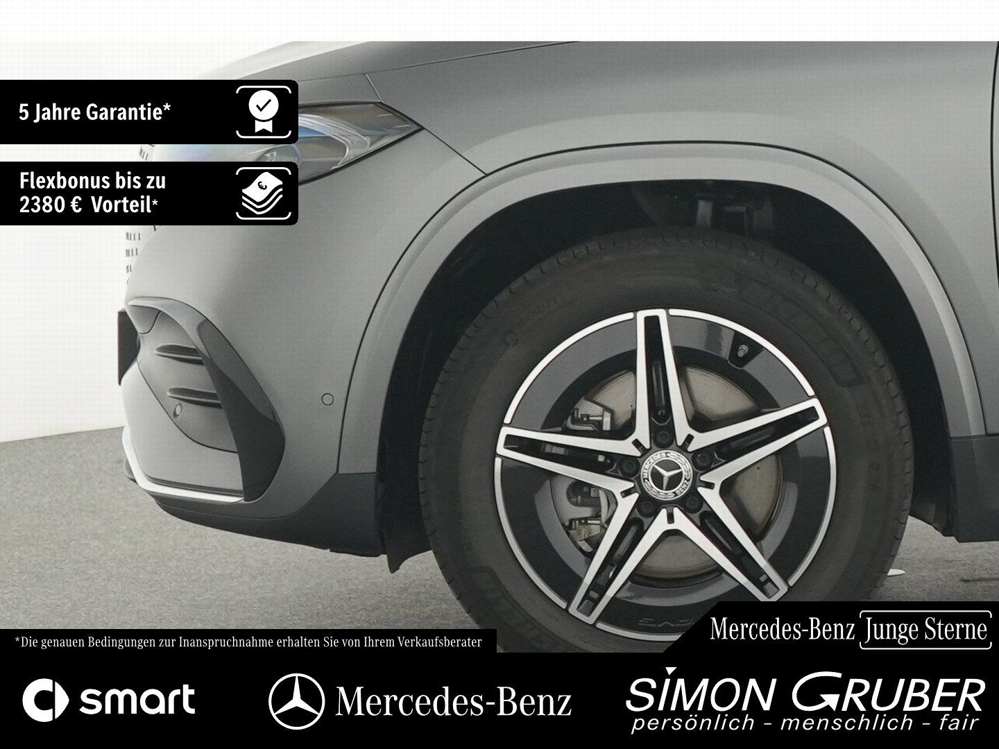 Fahrzeugabbildung Mercedes-Benz EQA 250+ AMG Pano HUD Burm LED Ambi 360 AHK