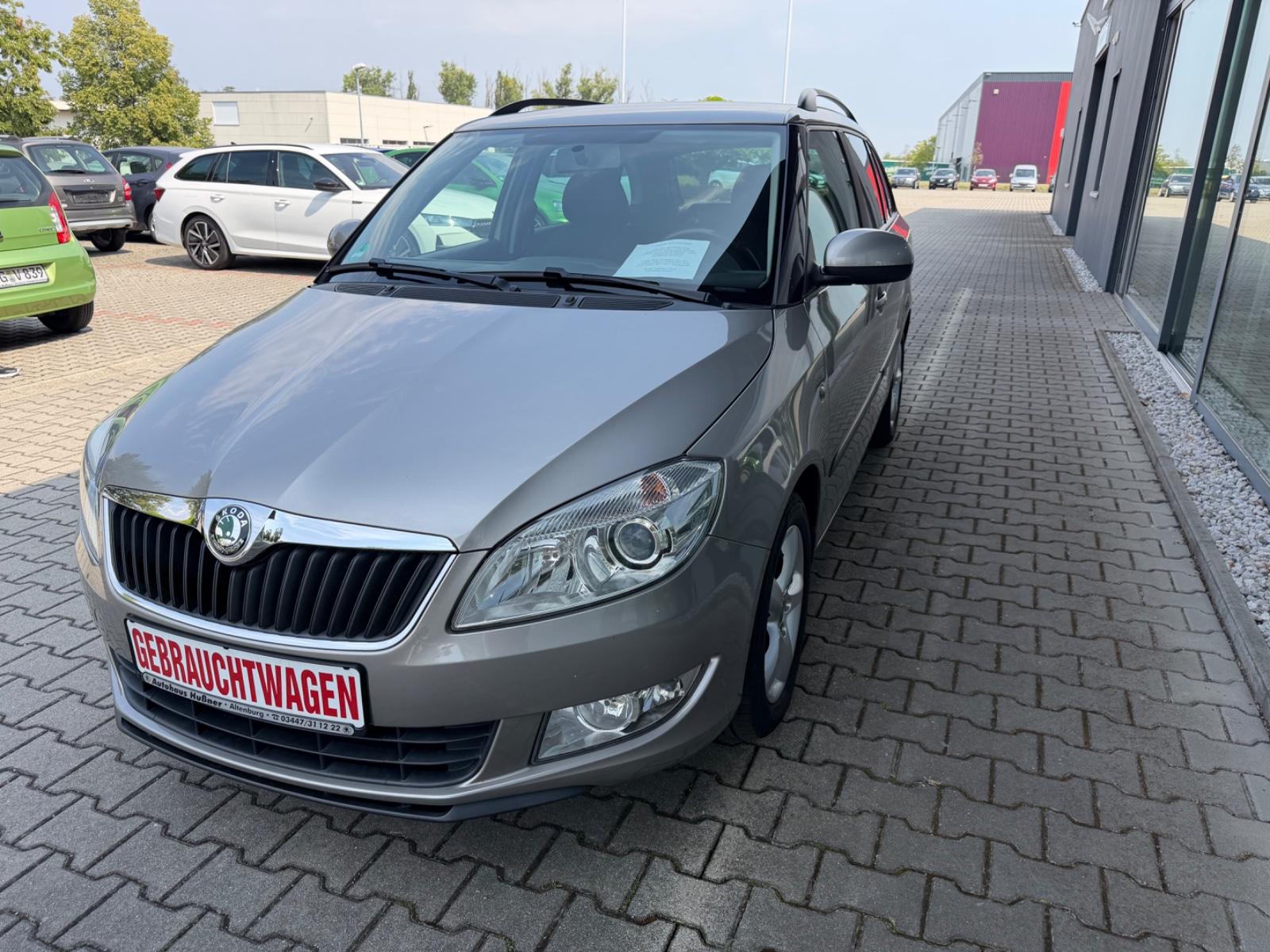 Skoda Fabia 2011 — rear view
