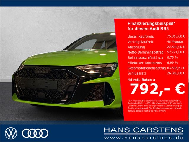 Audi RS3 Sportback 2.5 TFSI quattro  S tronic Leder