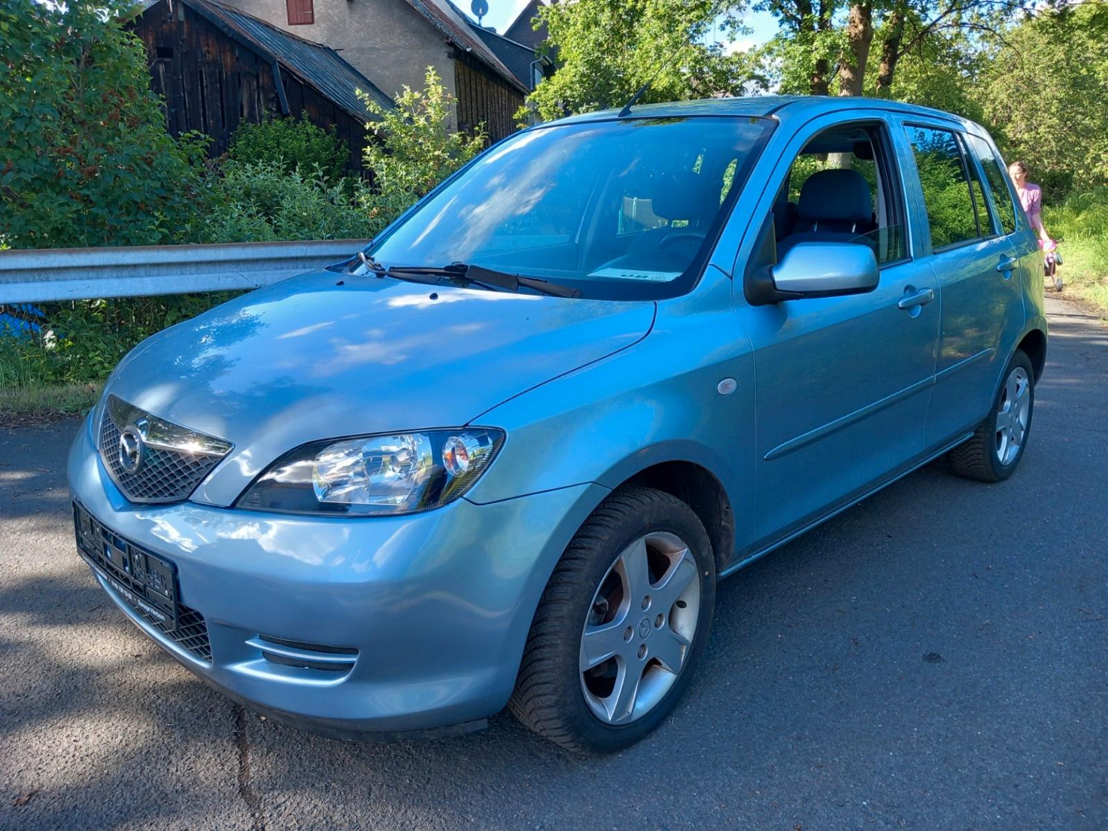Mazda 2 Active 1.4i*Klima*I Hand*ZR+WP+Reifen+TÜV neu!