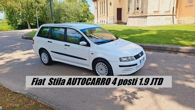 Jiný Fiat Stilo 1.9 JTD Autocarro 4 posti CLIMA