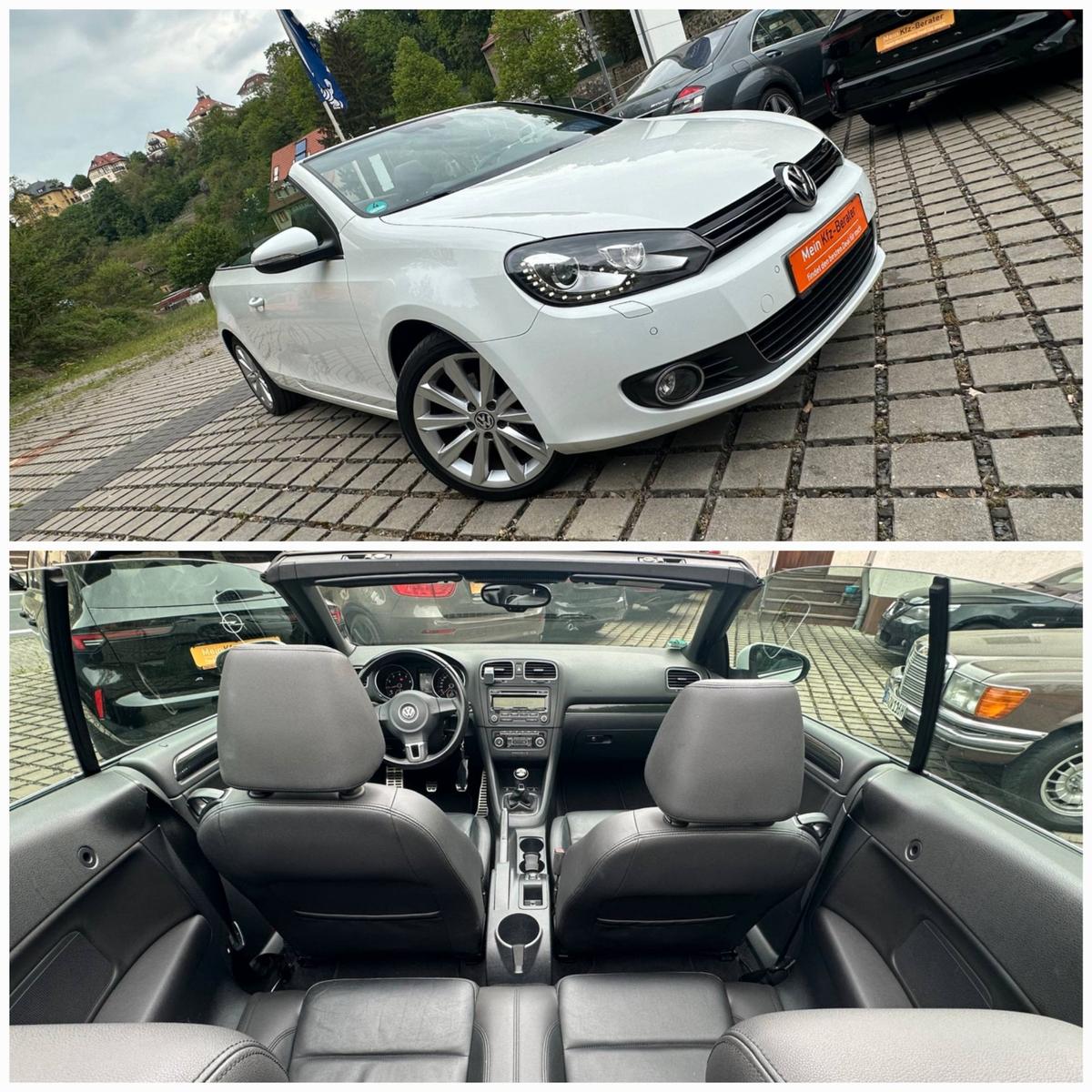 Volkswagen Golf Cabriolet Exclusive BMT Bi-Xenon Leder LED