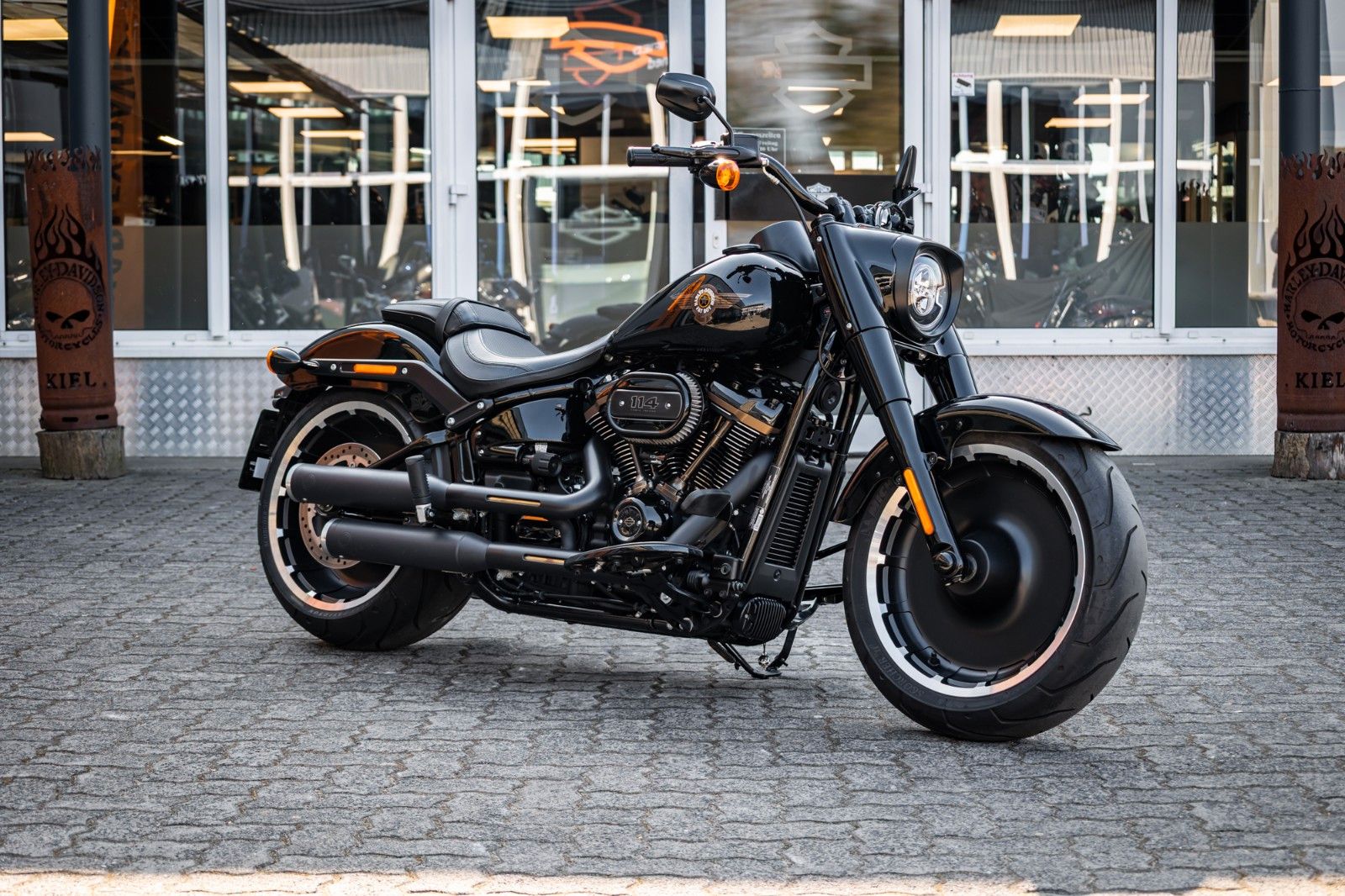 Fahrzeugabbildung Harley-Davidson Softail Fat Boy 30th Anniversary -Kesstech--