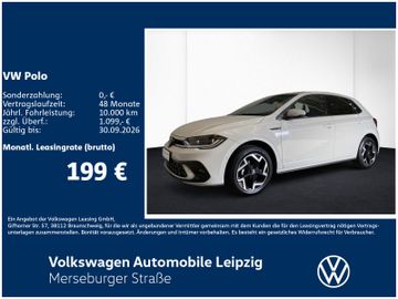 Volkswagen Leasingangebot: Volkswagen Polo R-Line 1.0 l TSI 70 kW CLIMA*RFK*GJR*PLA