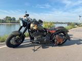 Harley-Davidson FLSS 2016 mit 110 CUI im Military-Look - Harley-Davidson Motorräder in Düsseldorf