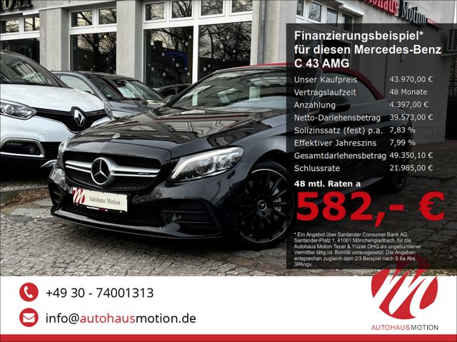 Mercedes-Benz C 43 AMG Cabrio 4M Multi HUD 360° ACC Burmester 