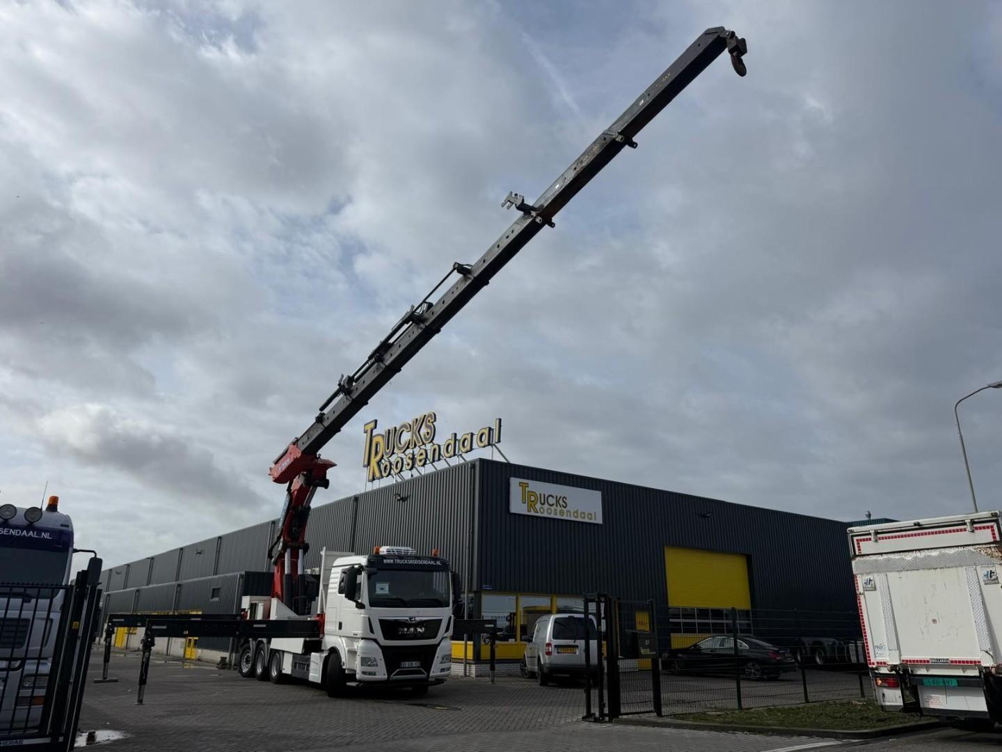 MAN TGX + EFFER 1855/6S + 8X4 + EURO 6 + REMOTE + FU