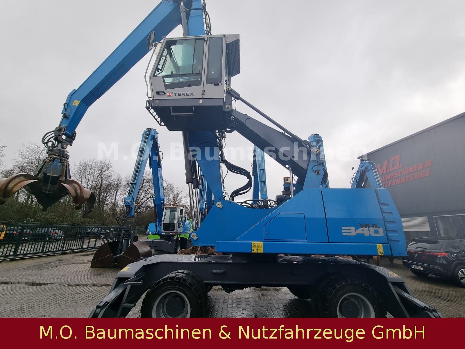 Fahrzeugabbildung Fuchs MHL 340 / AC  /Polypgreifer / ZSA /Magnetanlage/