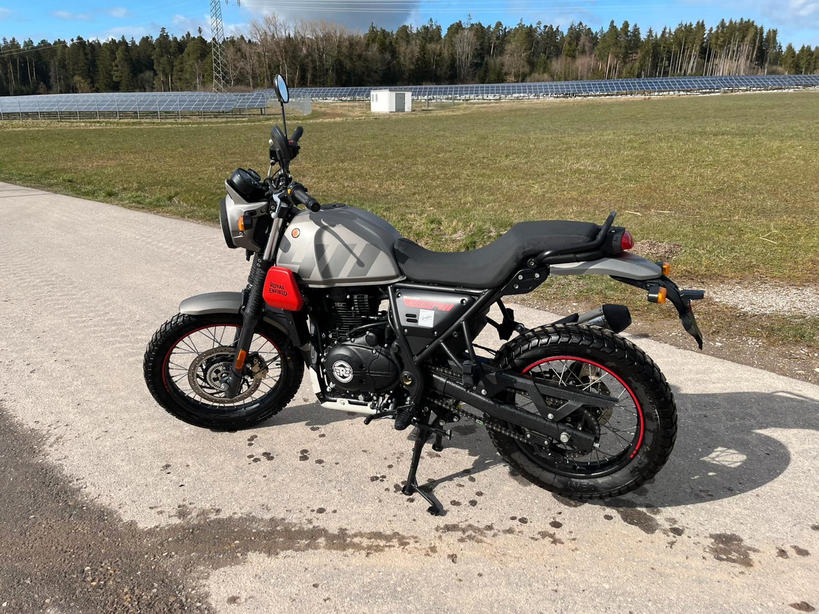 Royal Enfield Scram 411 - wenig KM