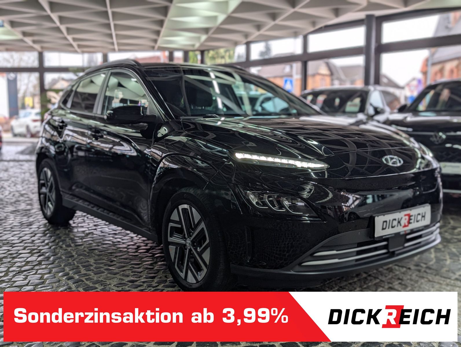Fahrzeugabbildung Hyundai Kona Prime EV HUD AHK SHZ KAM LED ACC SoH 97%
