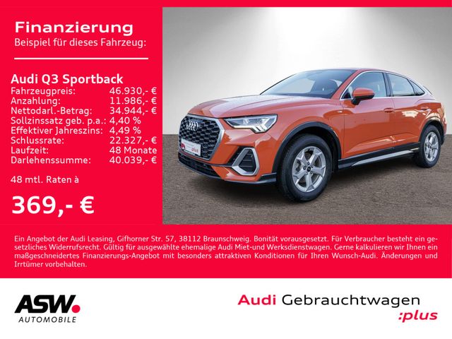 Audi Q3 Sportback Sline 35TFSI Stron Navi LED AHK ACC