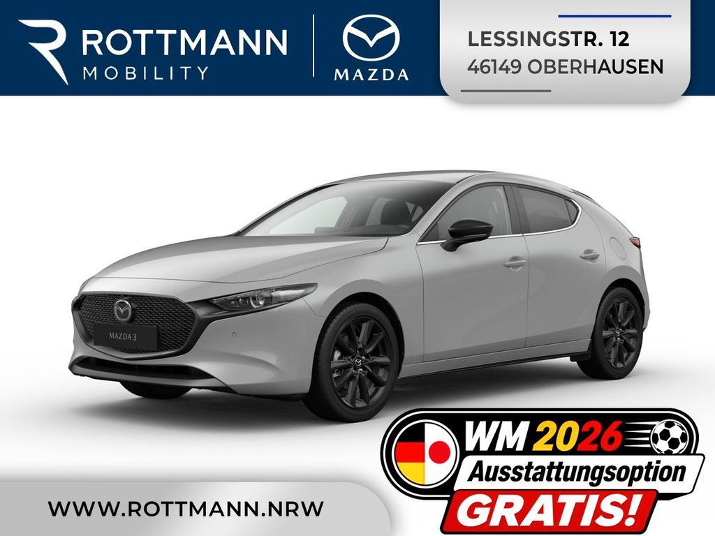 Mazda 3 2027 140ps Aut HOMURA PLUS Leder BOSE 360° ACC