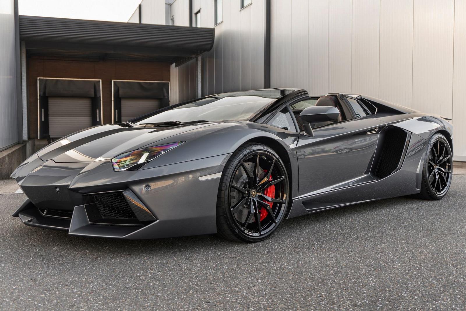 Lamborghini Aventador LP700-4 Roadster - Grigio Estoque - Ca