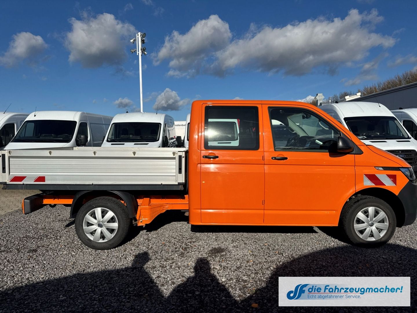 Fahrzeugabbildung Volkswagen Transporter T6.1 Pritsche 150PS Doppelkabine lan