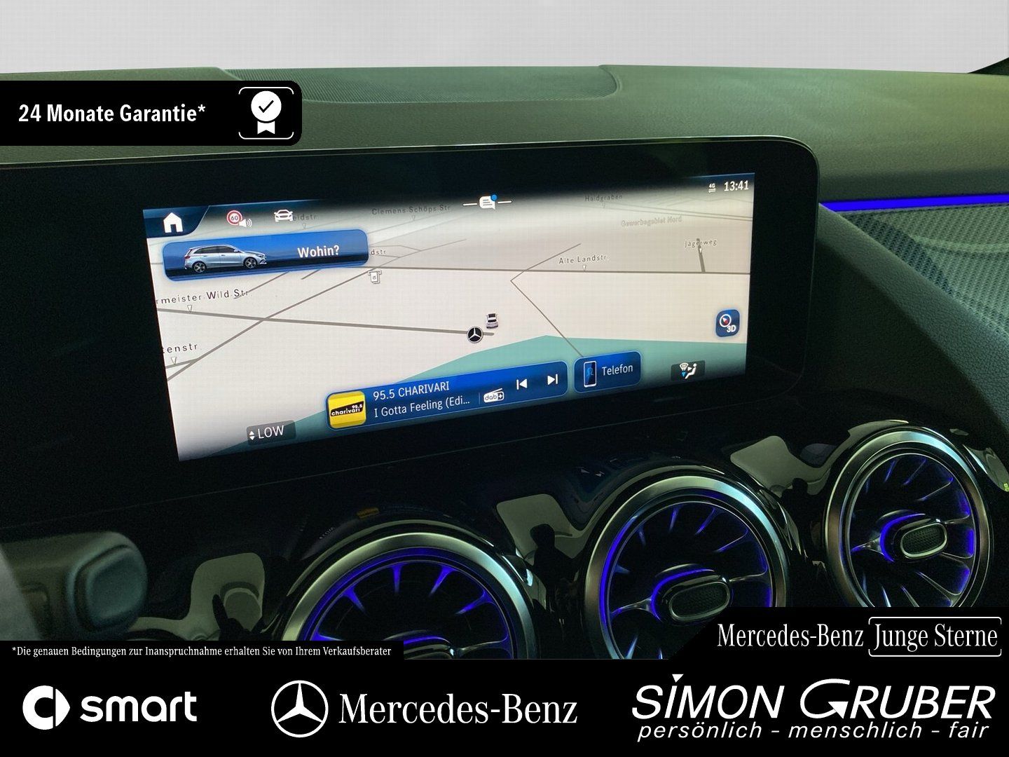 Fahrzeugabbildung Mercedes-Benz B 200 AMG Night EasyPack KeylessGo Ambi 360 AHK