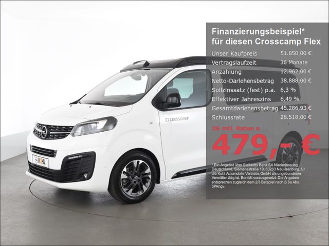 Crosscamp Flex Opel Zafira Life 2.0 D AT Camper AHK Navi