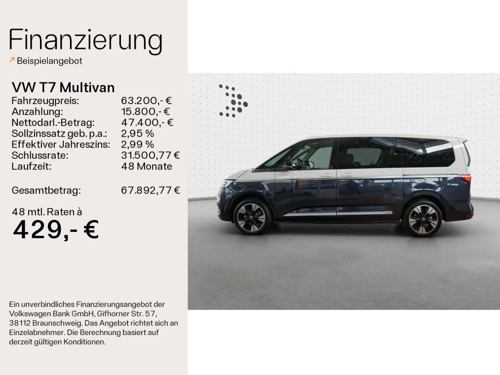 Volkswagen T7 Multivan 75 Jahre TDI 110kW *Vis-a-Vis*RFK*Na imagem 2