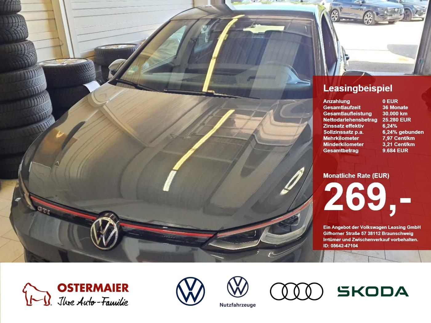 Volkswagen Golf VIII GTI 2.0TSI 245PS DSG ACC.KAMERA.NAVI.M