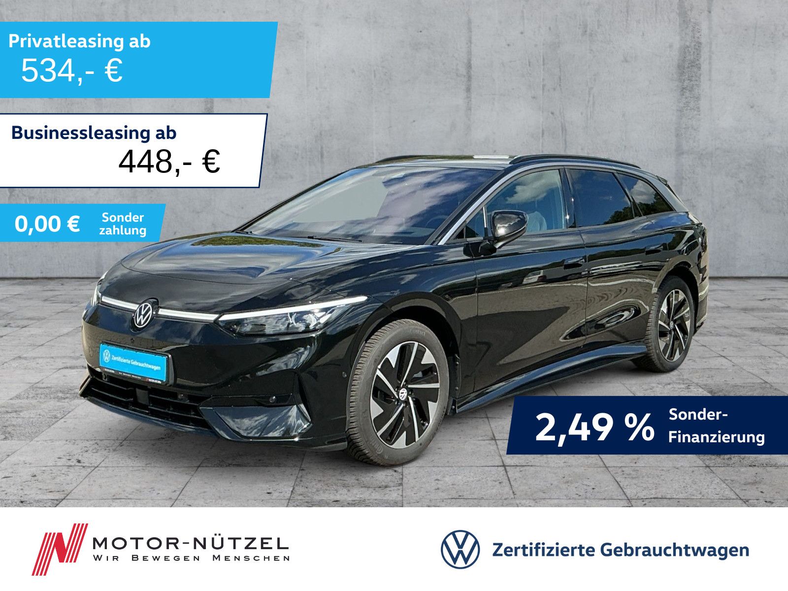 Volkswagen ID.7 Tourer PRO MATRIX NAV AHK ACC WäPu HuD 360° foto 1