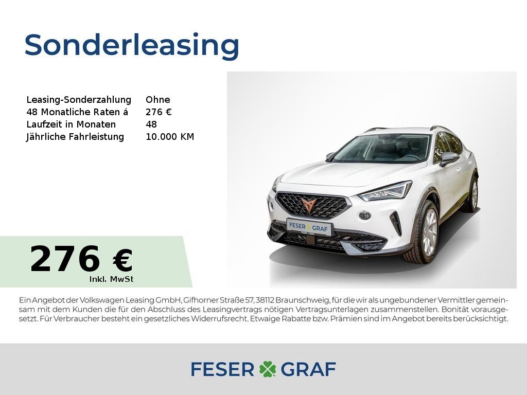 Cupra Formentor 1.5 TSI DSG FULL LINK/SHZ/LED/PDC