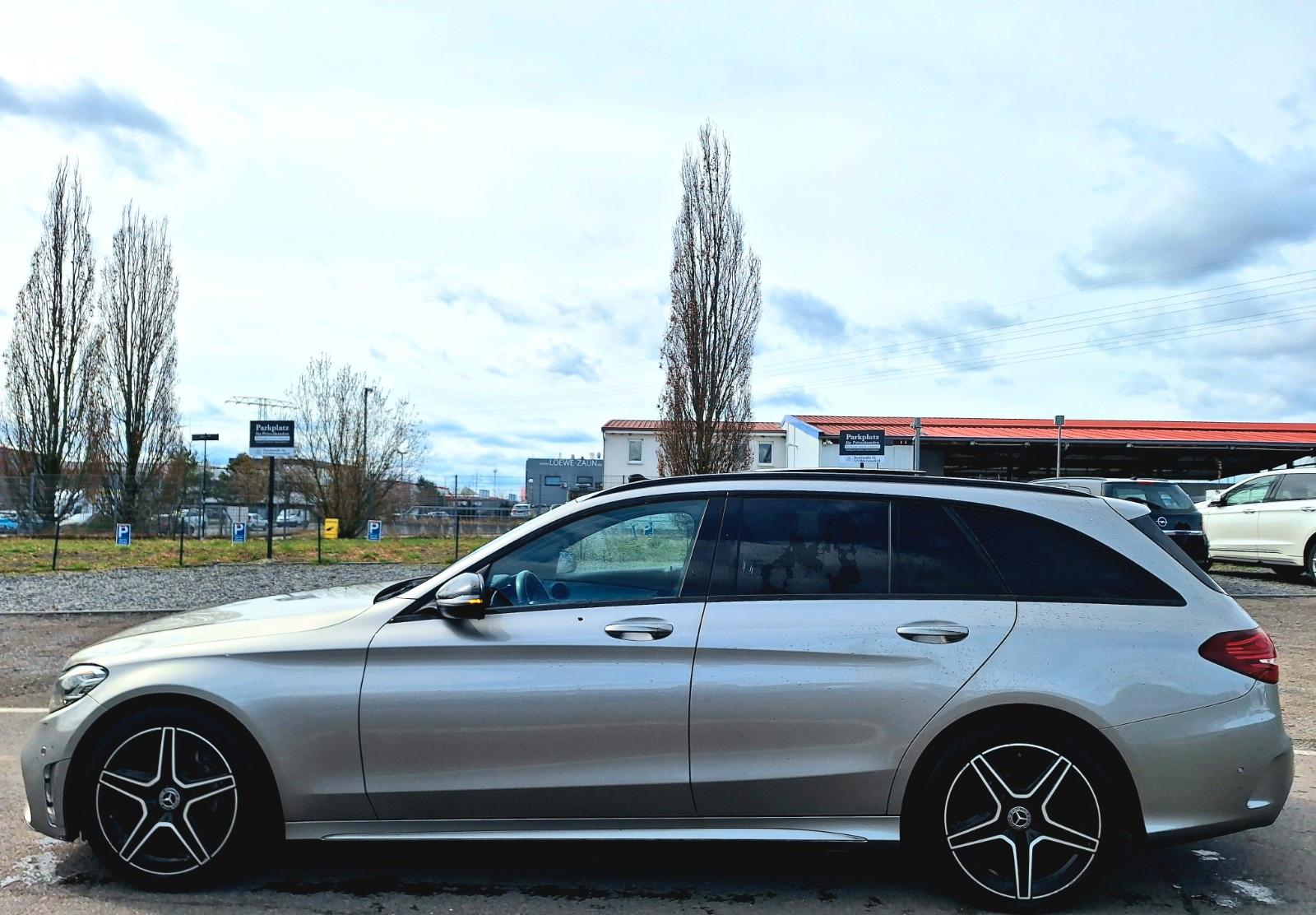 Mercedes-Benz C 180d*AMG-Line*Virtual*Pano*Alcantr*LED*Cam*SHZ