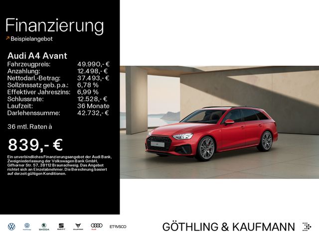 Audi A4 Avant 40 TFSI qu S line S tro*Pano*Matrix*Vir